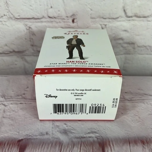 Hallmark 2016 Han Solo Star Wars The Force Awakens #20 - Picture 4 of 5